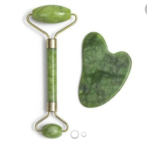 Jade Roller & GUA--SHA Facial Jade Roller women's teen... Gift Set - Picture 3 of 16